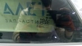 Rear left window, fixed glass, Kia Sportage 23-26, chrome, tinted