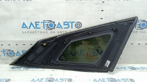 Rear left window, fixed glass, Kia Sportage 23-26, chrome, tinted