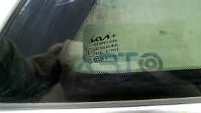 Rear right window, fixed glass, Kia Sportage 23-26, chrome, tinted