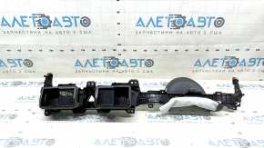 Front panel center trim with deflectors for Kia Sportage 23-25 HEV, black, scratches