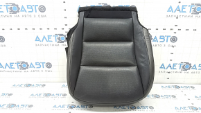Infiniti QX50 19-20 driver's seat cushion upholstery, black leather with perforation, heated, scratched