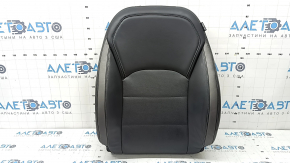Infiniti QX50 19-20 driver's seat back upholstery, black leather with perforation, heated