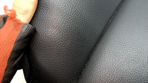 Mercedes H247 GLA 20-26 driver's seat back upholstery, black leather, heated, cracks, scratches
