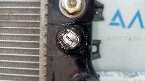 Infiniti QX50 19-25 water cooling radiator with gearbox cooling, dented, broken mount