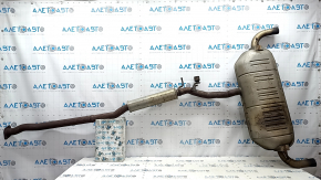 Infiniti QX50 19-25 exhaust pipe rusty