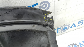 Infiniti QX50 19-20 front bumper guard with tears, dents, and scratches