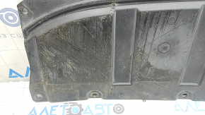 Infiniti QX50 19-20 front bumper guard with tears, dents, and scratches
