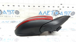 Right side mirror assembly for Mercedes H247 GLA 20-26, 15+1 pin, turn signal, heated, memory, BSM, red
