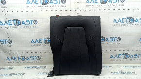 Backrest of the rear row of seats, 2nd row, left, Mercedes H247 GLA 20-26, black leather