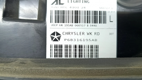 Left inner tailgate light for Jeep Grand Cherokee WK2 17-21 LED Trailhawk, polished