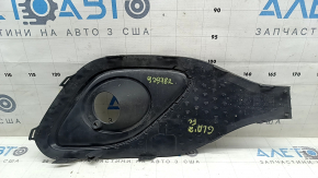 Mercedes H247 GLA 2023 2023 front bumper grille, left, under fog lights, faded plastic