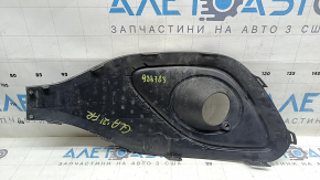 Mercedes H247 GLA 20-23 right front bumper grille under fog lights, faded plastic, bump