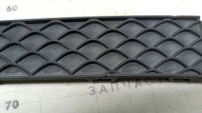 Mercedes H247 GLA 20-23 front bumper center trim without parking sensors, faded plastic, dented