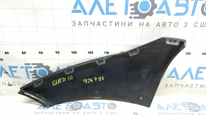 Right front bumper lip Mercedes H247 GLA 20-23 structure, faded plastic, worn