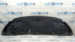The front bumper guard of the Mercedes H247 GLA 20-23 is pressed and worn.