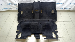 Mercedes H247 GLA 20-23 rear floor covering, black, worn
