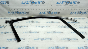 Upper front right door molding for Mercedes H247 GLA 20-26 chrome, with glass seal