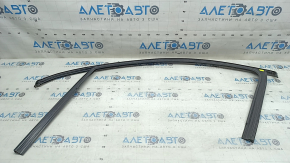 Upper front right door molding for Mercedes H247 GLA 20-26 chrome, with glass seal