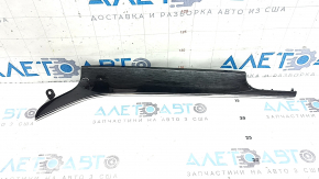Right front panel trim for Jeep Grand Cherokee WK2 16-21, black with chrome
