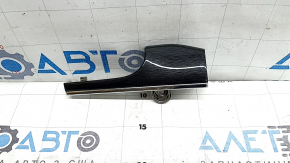 Left front panel trim for Jeep Grand Cherokee WK2 16-21 black with chrome