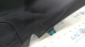Door sill trim, inner rear left, Mercedes H247 GLA 20-26, black, with plug, worn