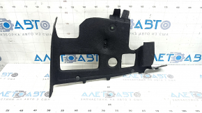 Jeep Grand Cherokee WK2 14-22 black lower driver's footwell dashboard trim, folded