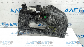 Jeep Grand Cherokee WK2 14-22 black lower passenger footwell trim panel, torn