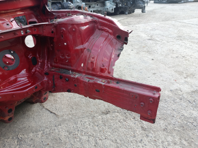 Front left quarter panel of Mercedes H247 GLA 20-26 on the body, red