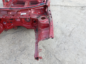 Front left quarter panel of Mercedes H247 GLA 20-26 on the body, red