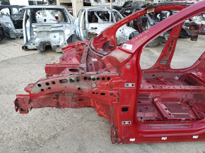 Front left quarter panel of Mercedes H247 GLA 20-26 on the body, red