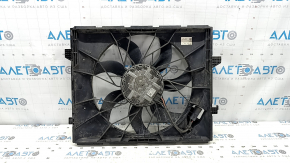 Diffuser radiator shroud assembly Jeep Grand Cherokee WK2 14-21 with big engine