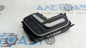 Seat control with memory, front left, Mercedes H247 GLA 20-26, black with chrome