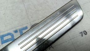 Outer front left door sill trim for Mercedes H247 GLA 20-26, chrome, scratches