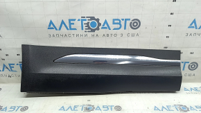 Lower rear right door trim for Mercedes H247 GLA 20-26, structure with chrome molding, scratched