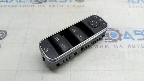 Front left window lift control for Mercedes H247 GLA 20-26 black with automatic folding mirrors