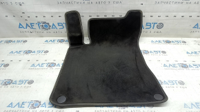 Mercedes H247 GLA 20-26 front left fabric floor mat, dark gray