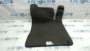 Mercedes H247 GLA 20-26 front left fabric floor mat, dark gray