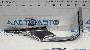 Left front bumper molding for BMW X7 G07 19-22 chrome, Pure Excellence