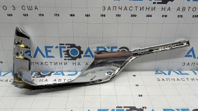 Left front bumper molding for BMW X7 G07 19-22 chrome, Pure Excellence