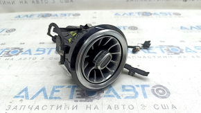 Mercedes H247 GLA 20-26 front panel air vent, left, glossy black with chrome, with backlight