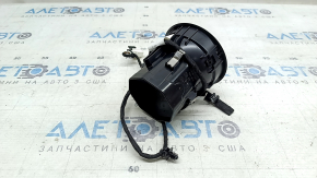 Mercedes H247 GLA 20-26 front panel air vent, left, glossy black with chrome, with backlight