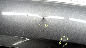 Bare front bumper, upper part, under the Jeep Grand Cherokee WK2 17-22 trim, for parking sensors and Park Assist, graphite, non-standard holes, dents