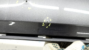 Bare front bumper, upper part, under the Jeep Grand Cherokee WK2 17-22 trim, for parking sensors and Park Assist, graphite, non-standard holes, dents