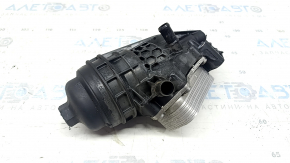 Engine oil filter housing with cooler Mercedes H247 GLA 20-23 M260 with cover