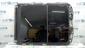 Jeep Grand Cherokee WK2 14-22 black panoramic window assembly, needs cleaning, scratches on the glass