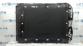 Jeep Grand Cherokee WK2 14-22 black panoramic window assembly, needs cleaning, scratches on the glass