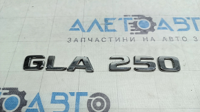 Emblem inscription GLA 250 trunk door Mercedes H247 GLA 20-26