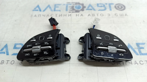 Mercedes H247 GLA 20-23 steering wheel controls in glossy black