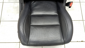 Jeep Grand Cherokee WK2 17-20 passenger seat with airbag, electric, black leather with red stitching, heated Trailhawk, scratches on the backrest pad
