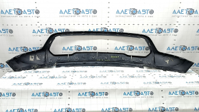 Bare front bumper, lower part under the trim, Jeep Grand Cherokee WK2 17-22 structure, crack in the mount, sand